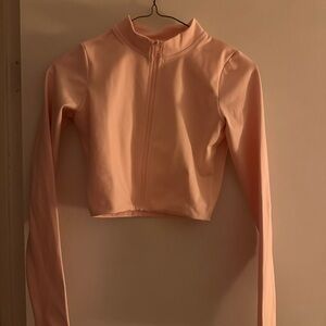 CSB long sleeve Cropped Zip Up